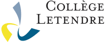 Logo du Collège Letendre, établissement éducatif à Laval, représentant l'accessibilité aux services de stationnement à proximité.