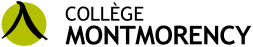 Logo du Collège Montmorency, représentant une institution éducative à Laval, Canada, avec un design moderne et des couleurs vertes.