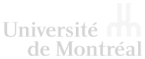 Logo de l'Université de Montréal, représentant une institution éducative à proximité de Stationnement Espace Montmorency à Laval.